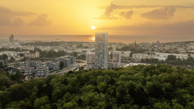 SKYCITY Gdynia - wizualizacja