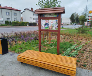 Park kieszonkowy w Siedlcach przy ul. Brzeskiej