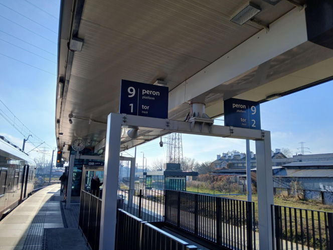 Dworzec kolejowy Warszawa Zachodnia po otwarciu