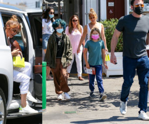 Jennifer Lopez i Ben Affleck z dziećmi gwiazdy