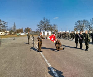 Chorągiew dla Ośrodka WOT
