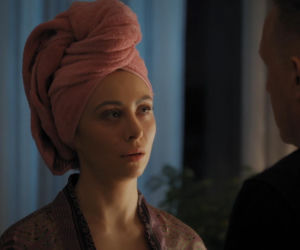 M jak miłość odc. 1921. Joanna (Dominika Sakowicz), Artur Rogowski (Robert Moskwa)