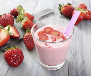 Shake truskawkowo - arbuzowy