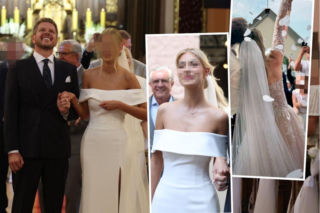 Jedna romantyczna, druga z charakterem. Suknie ślubne żon Filipa Chajzera i Rafała Brzozowskiego