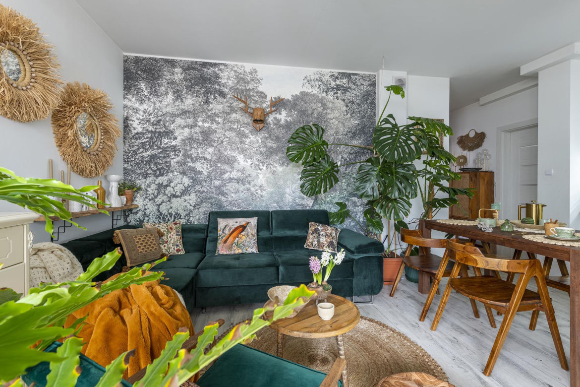 Kwiaty w domu. Aranżacje