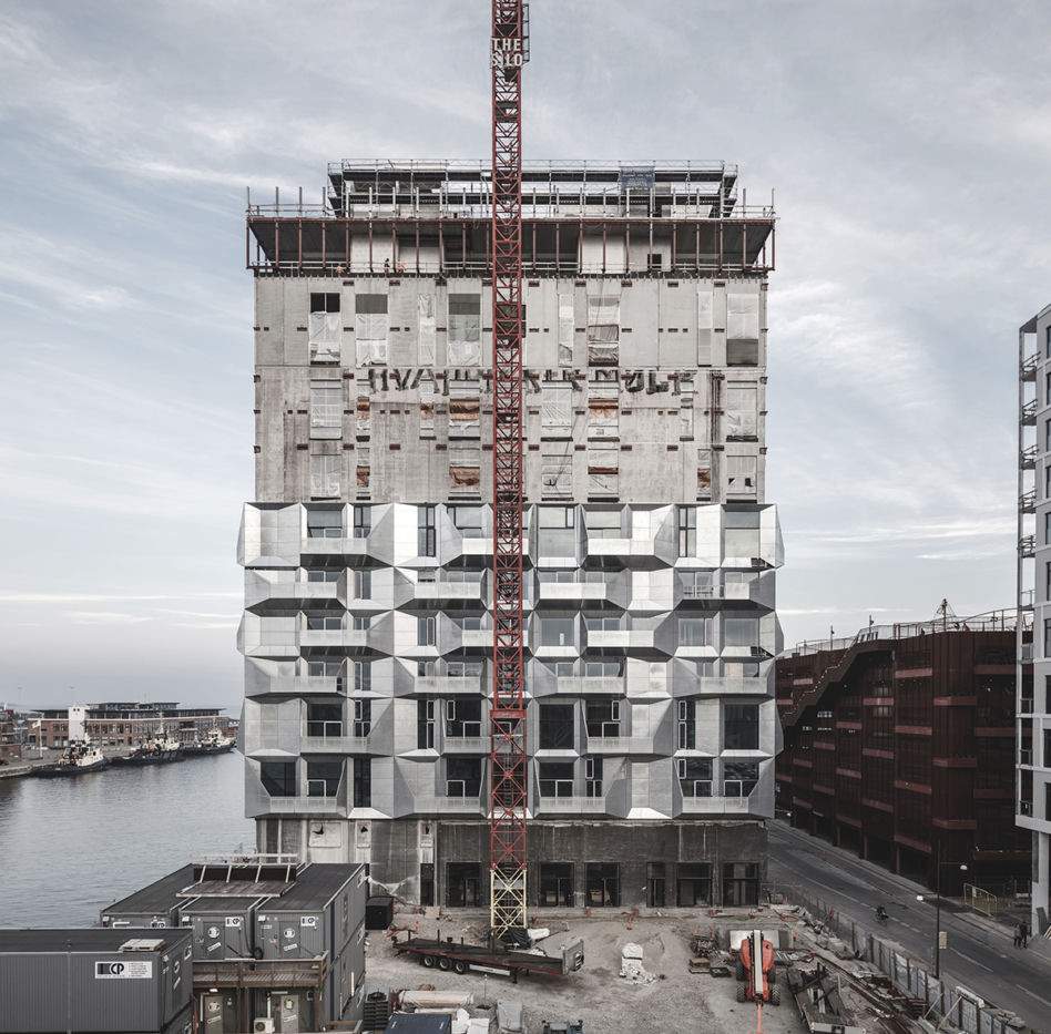 Apartamentowiec The Silo w Kopenhadze   
