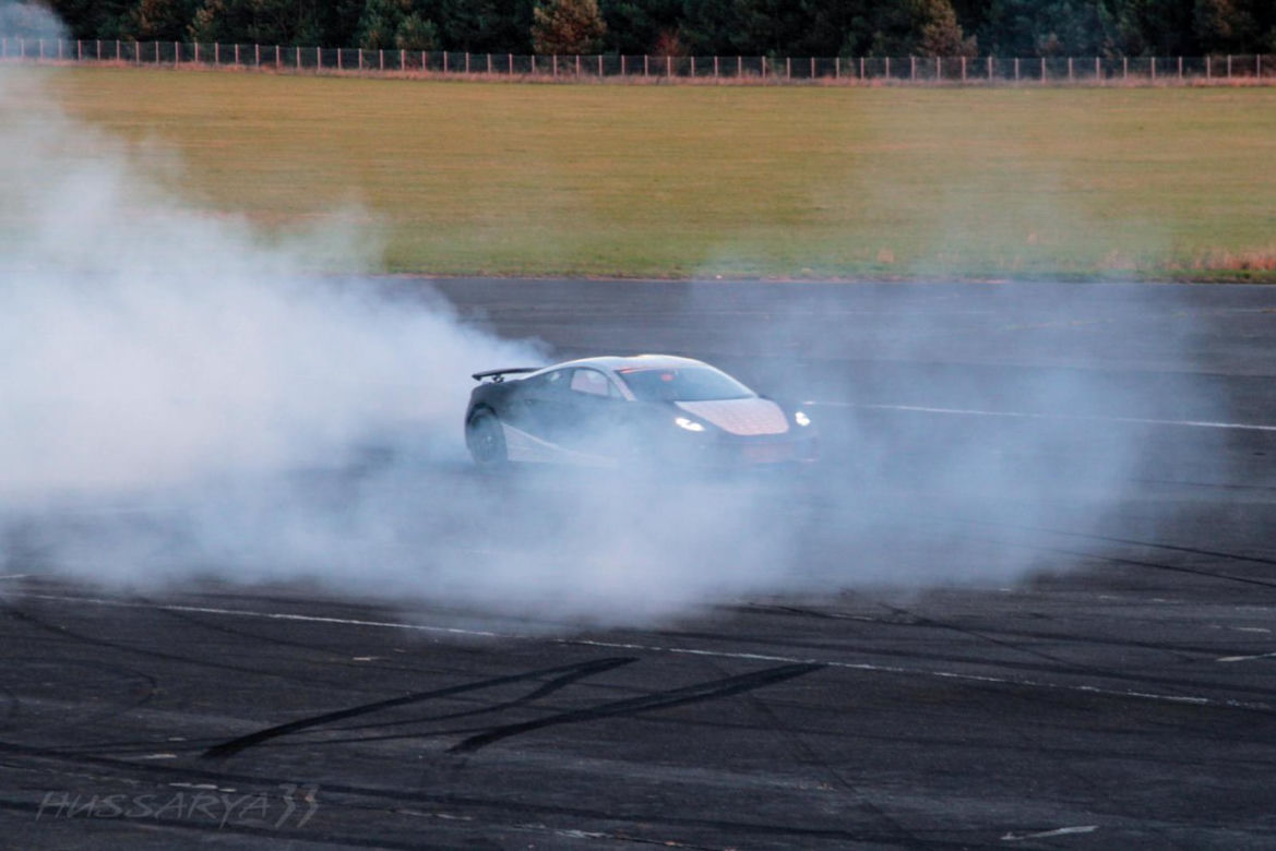 Arrinera Hussarya podczas testów