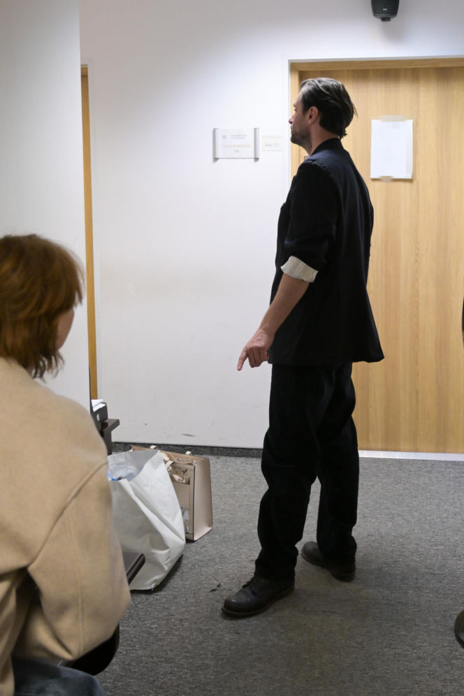 Katarzyna Wajda czekając na rozwód, całowała się w sądzie