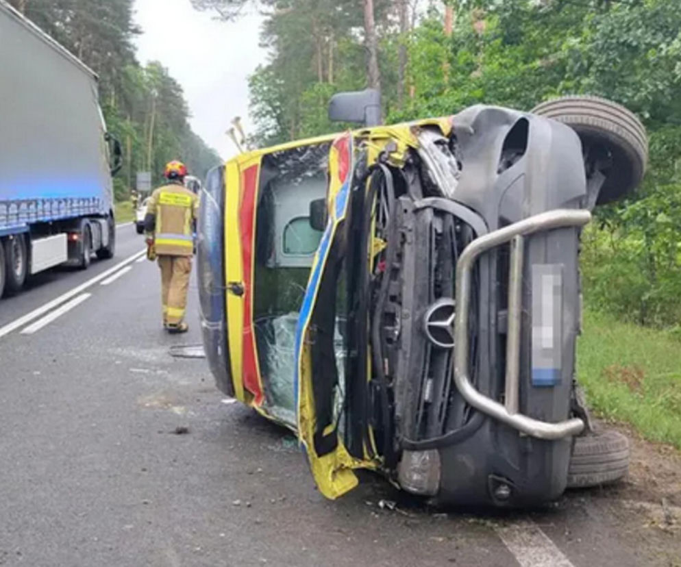 Wypadek karetki pogotowia