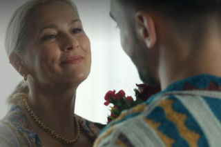 Barwy szczęścia, odcinek 3284. Justyna (Sylwia Juszczak-Krawczyk), Mirek (Oliwier Kozłowski)