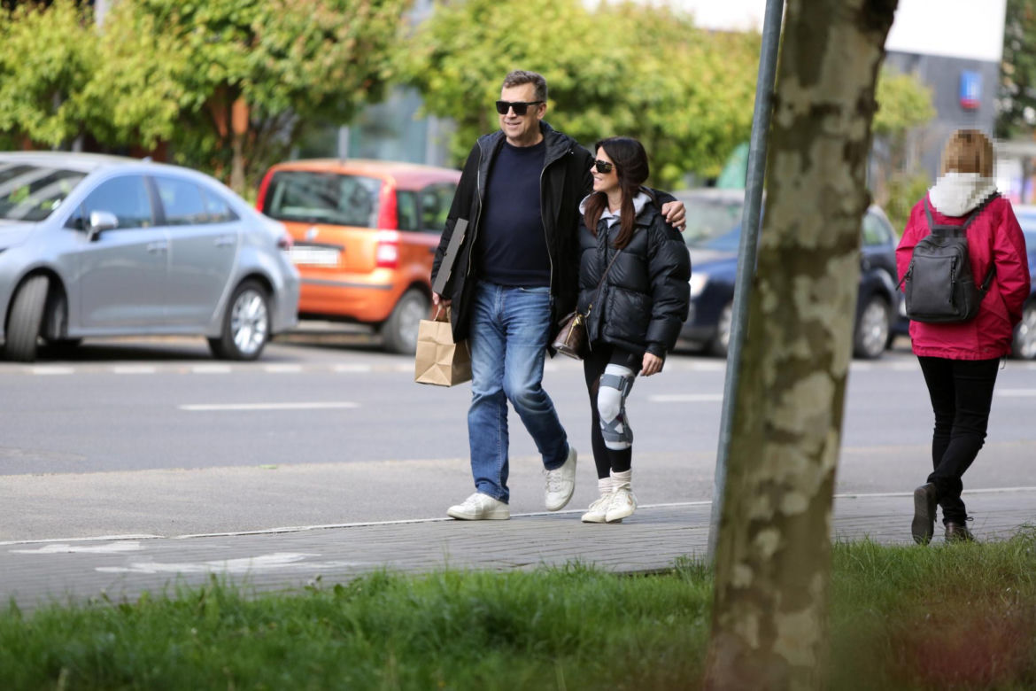 Maciej Orłoś i Paulina Koziejowska zjedli pizze, a potem poszli na rehabilitację
