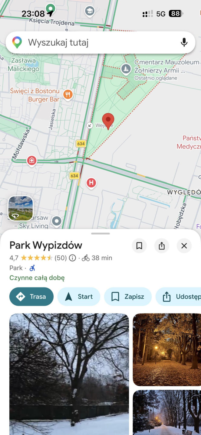 Skandal w Google Maps. Ktoś zmienił nazwy znanych miejsc w Polsce