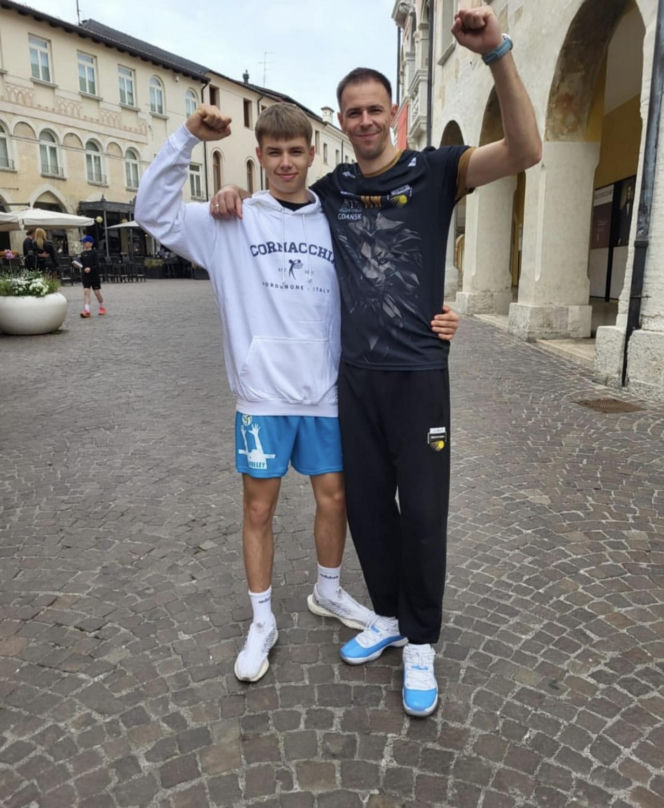 Arkadiusz Wlazły, syn Mariusza Wlazłego, też gra w siatkówkę