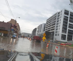 Ulewa w Białymstoku 28.05.2019