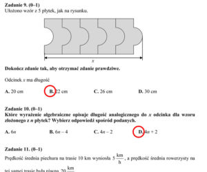 egzamin gimnazjalny 2014 matematyka
