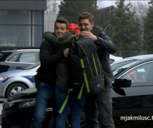 M jak miłość. Marcin (Mikołaj Roznerski), Ola (Katarzyna Mosek), Jakub Karski (Krzysztof Kwiatkowski)