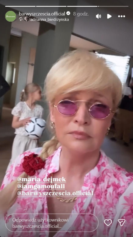 Barwy szczęścia nowy sezon na planie. Małgorzata (Adrianna Biedrzyńska), Lea