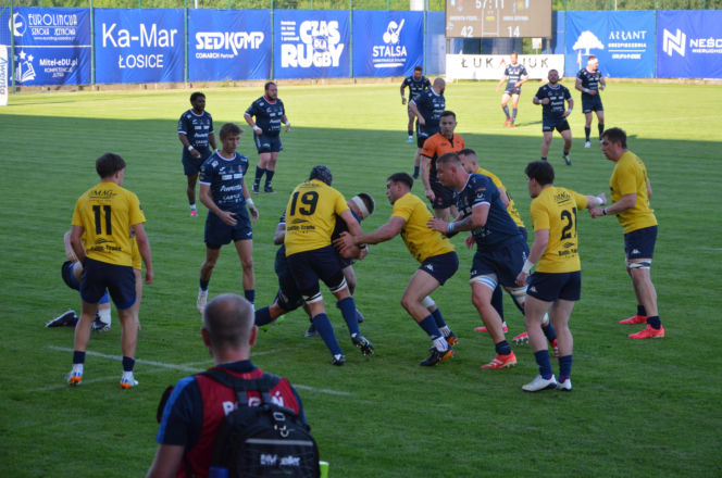 Siedlczanie wygrali półfinałowy mecz Ekstraligi Rugby! MKS Awenta Pogoń Siedlce pokonał Life Style Catering RC Arka Gdynia