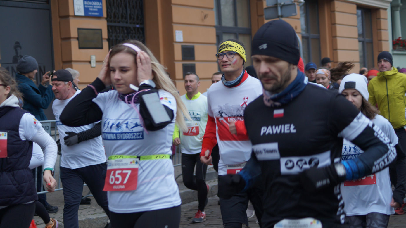Bydgoski Bieg Niepodległości 2021. Wielkie ściganie w centrum miasta 