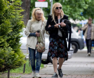 Pani Monika z mamą