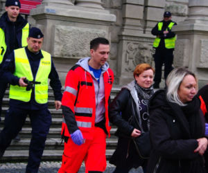 Ewakuacja Zachodniopomorskiego Urzędu Wojewódzkiego w Szczecinie