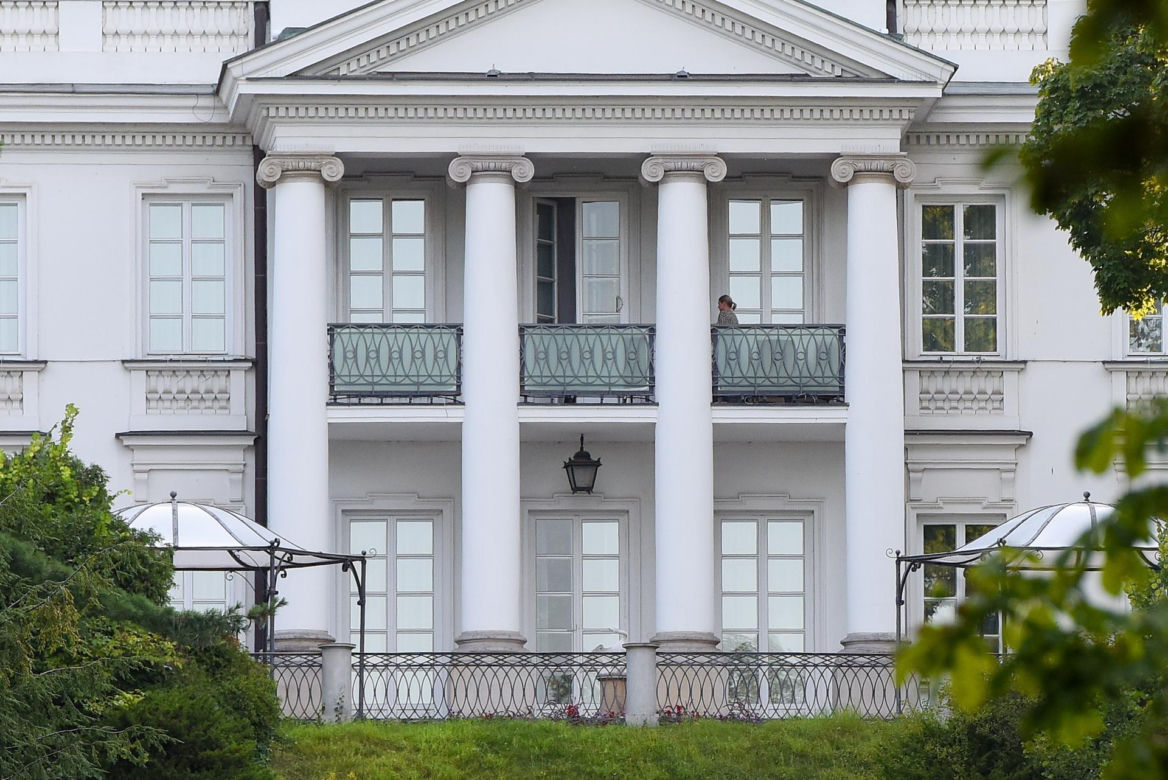 Nawroccy zadomowili się w Belwederze
