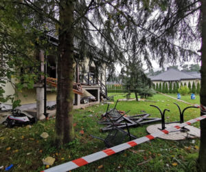 Zabłędza. EKSPLOZJA butli z gazem! Dwie osoby poparzone 