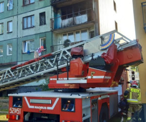Pożar w Mysłowicach przy Robotniczej. Dramatyczna akcja strażaków [ZDJĘCIA]