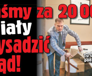 Taśmy za 20 000 miały wysadzić rząd!