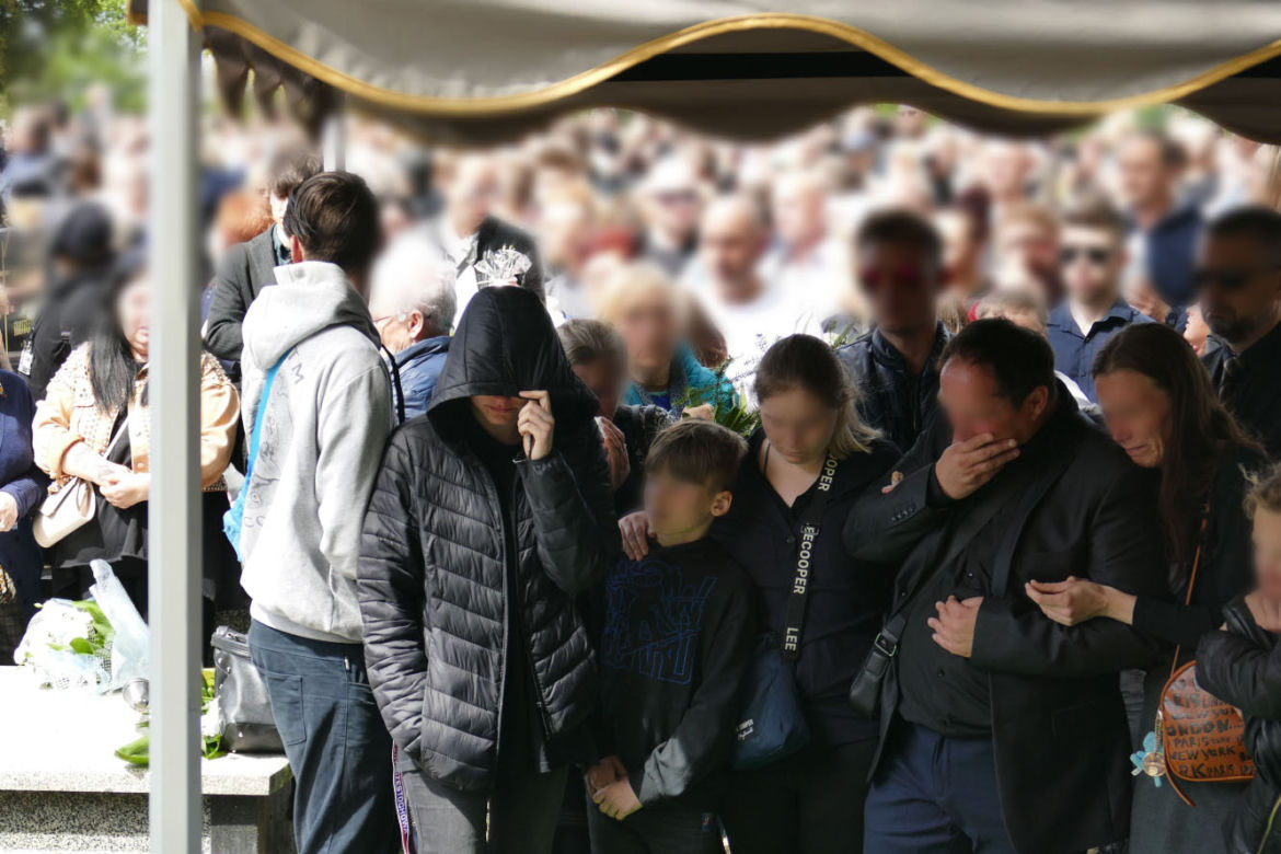 Rozpacz zwykłych ludzi nad grobem Kamilka. To poruszające obrazki