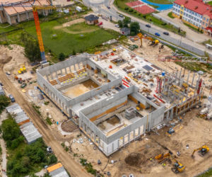 Budowa kompleksu basenowego na Białołęce