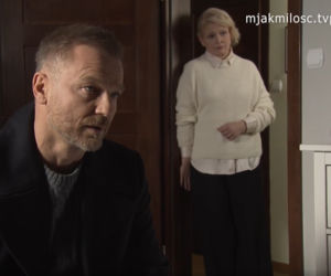 M jak miłość, odcinek 1644: Andrzej (Krystian Wieczorek), Marta (Dominika Ostałowska)