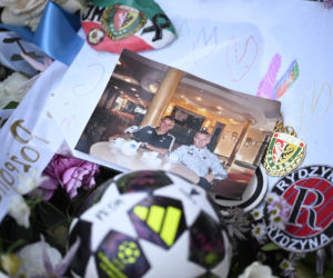 Tak wygląda grób Jacka Magiery po pogrzebie