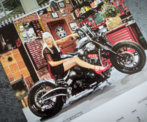 Motocyklistki w kalendarzu charytatywnym