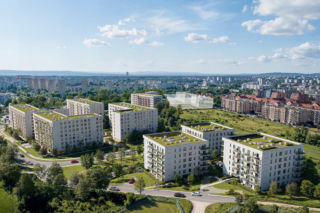 Na północy Krakowa powstaje Przystanek Prądnik – ponad 700 nowych mieszkań