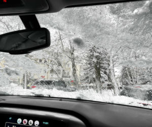 Atak zimy na Warmii i Mazurach