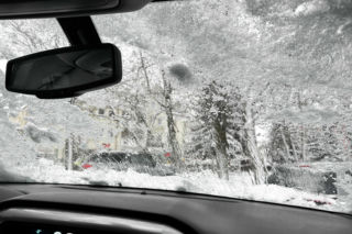 Atak zimy na Warmii i Mazurach