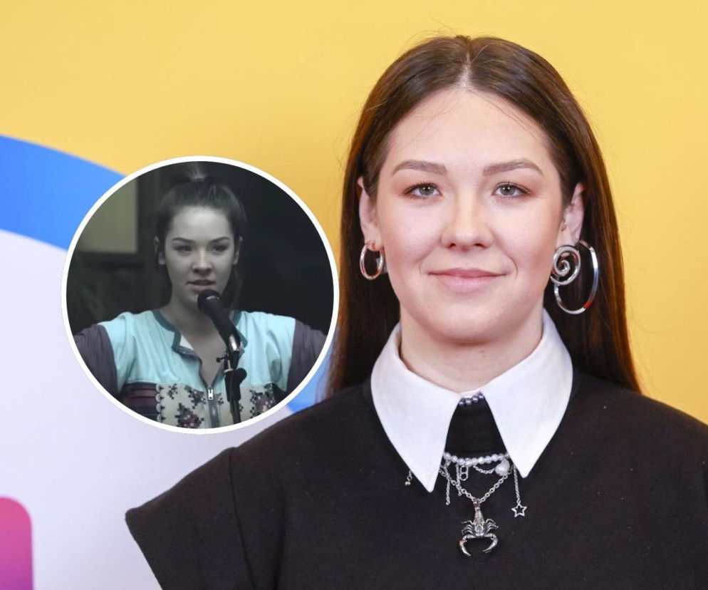 Karolina Czarnecka. Na miniaturze artystka podczas występu z 2014 roku. O jej karierze przeczytasz w serwisie Eska.