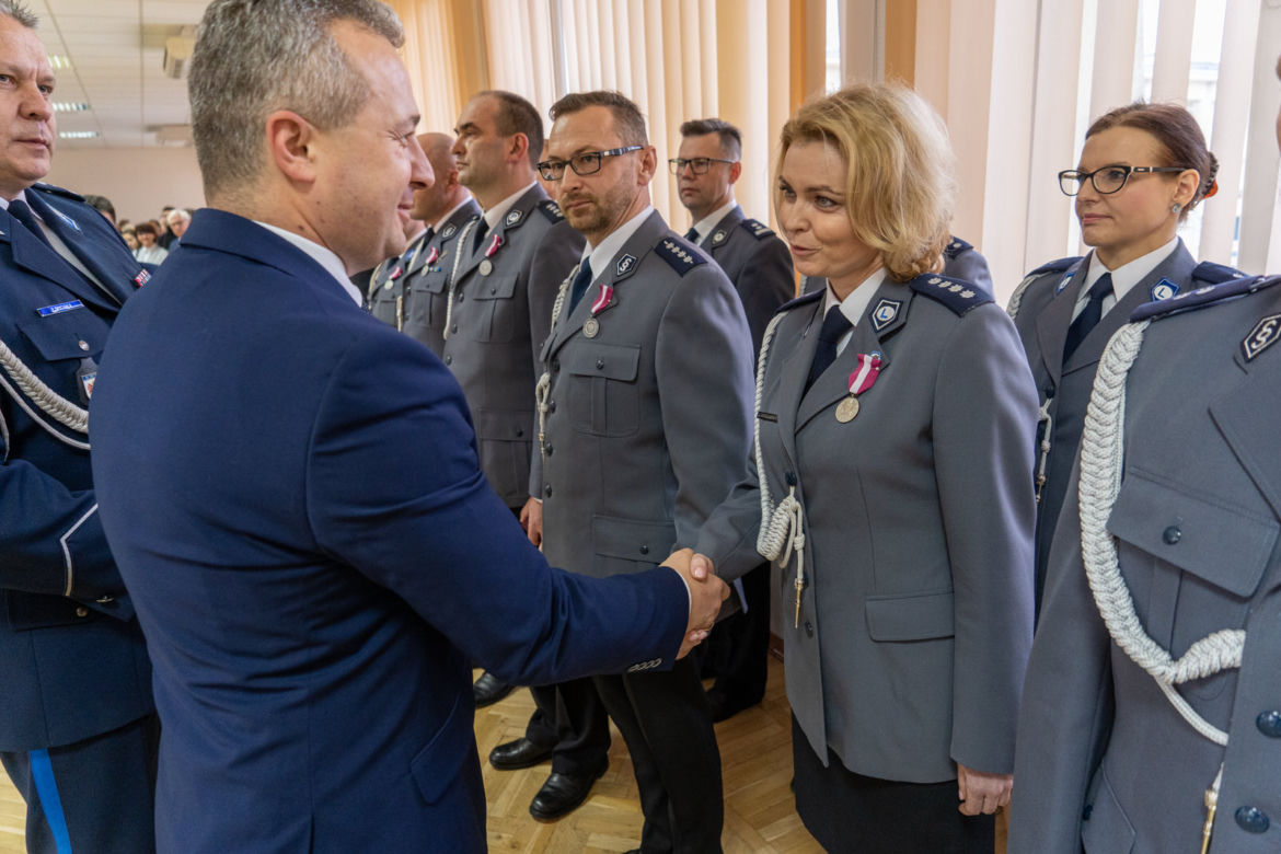 Młodzi policjanci złożyli w Bydgoszczy ślubowanie