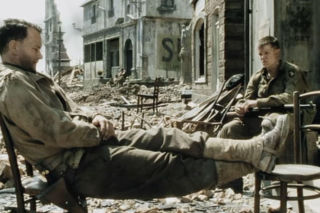 Ta poruszająca scena z Szeregowca Ryana to dzieło przypadku. Tom Hanks nie miał pojęcia, co powie Matt Damon