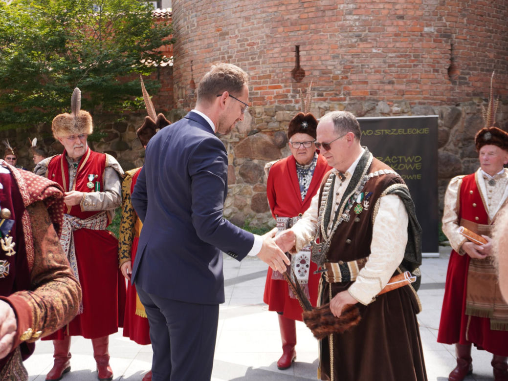 Zdearzenia 2024. Uroczysta intronizacja nowego króla tarnowskiego Bractwa Kurkowego