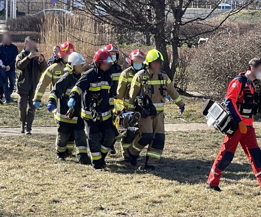 Pruszków: Wypadek w cyrku. Akrobaci trafili do szpitala 