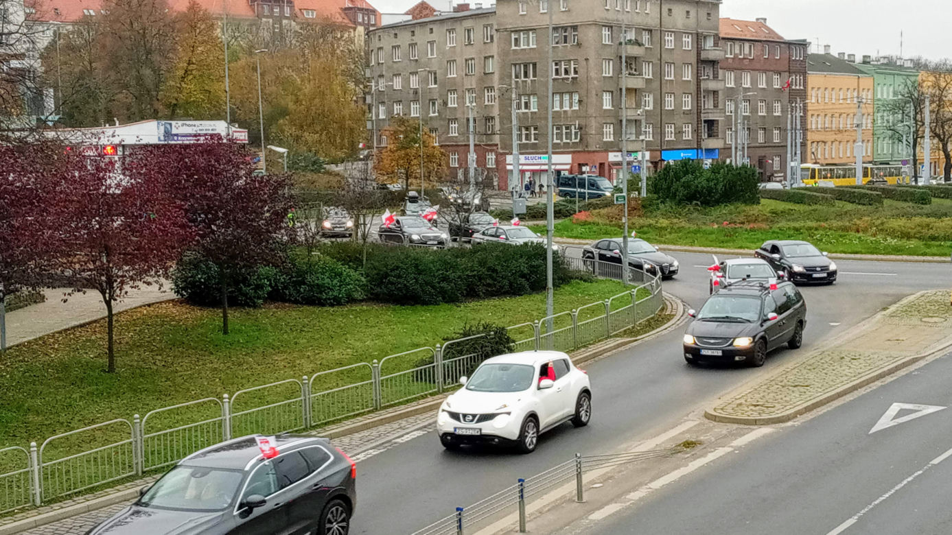 Rajd Niepodległości w Szczecinie