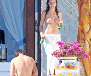 Heidi Klum topless