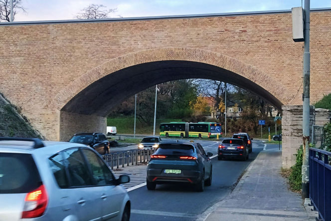 Wiadukt na ul. Wilczej świeżo po remoncie