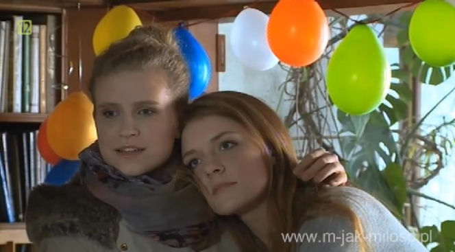 M jak miłość odc. 1144. Ula Mostowiak (Iga Krefft), Natalka (Marcjanna Lelek)