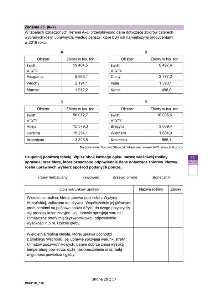 Matura 2026 z rozszerzonej geografii: arkusze CKE [Formuła 2023] 15.05.2026