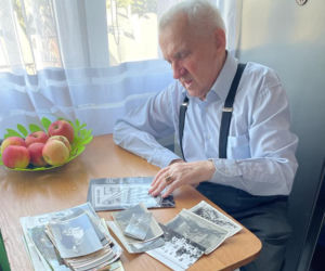 Przychodzi na mecze, choć nie widzi zawodników. Piłka, to całe moje życie. Ta historia chwyta za serce