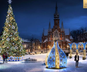 Kraków pokazał świąteczną iluminację. Gotyk przełożony na język świetlny