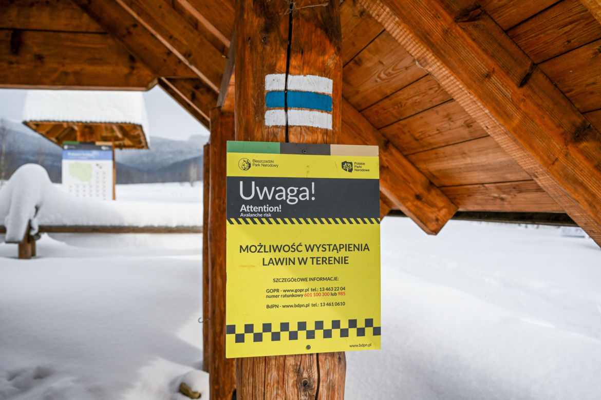 Bieszczady pod śniegiem